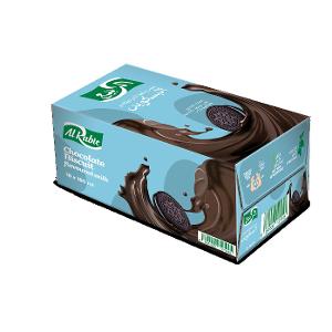 Al Rabie Chocolate Biscuit Flavoured Milk 18x185ml Al Rabie Chocolate Biscuit Flavoured Milk 18x185ml