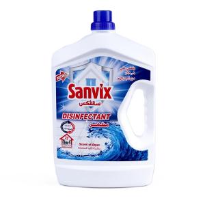 Sanvix Disinfectant and Cleaner Scent Of Aqua 3 Liter Sanvix Disinfectant and Cleaner Scent Of Aqua 3 Liter