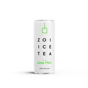 ZOI Ice Tea, Lime Mint Zero Sugar 320ml 24/can ZOI Ice Tea, Lime Mint Zero Sugar 320ml 24/can