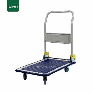 Gator Trolley (Made in Malaysia) Platform Size L82xW74cm Load capacity 150 kg Folding Handle Gator Trolley (Made in Malaysia) Platform Size L82xW74cm Load capacity 150 kg Folding Handle