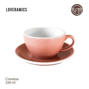 Loveramics Cup and Saucer 250ml - Cinnabar Loveramics Cup and Saucer 250ml - Cinnabar