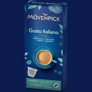 Mövenpick Coffee Capsule Crema Gusto Italiano Lungo P/k 10/Capsules Intensity 9/10 Mövenpick Coffee Capsule Crema Gusto Italiano Lungo P/k 10/Capsules Intensity 9/10