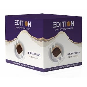 EDITION Medium Roast Drip Ground Coffee House Blend - 10 Sachets 100g EDITION Medium Roast Drip Ground Coffee House Blend - 10 Sachets 100g