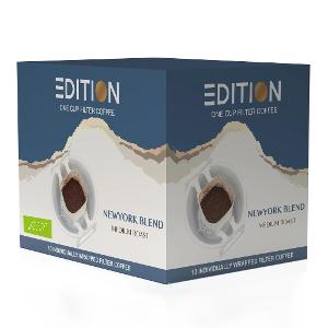 EDITION Medium Roast Drip Ground Coffee New York Blend - 10 Sachets EDITION Medium Roast Drip Ground Coffee New York Blend - 10 Sachets
