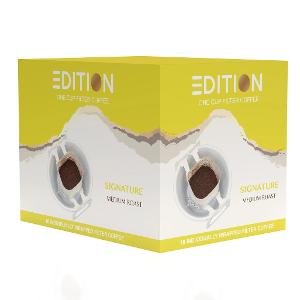 EDITION Medium Roast Drip Ground Coffee Signature Blend - 10 Sachets EDITION Medium Roast Drip Ground Coffee Signature Blend - 10 Sachets