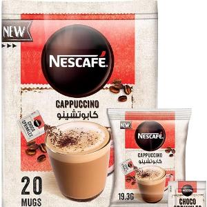 Nescafe Cappuccino Foamy Coffee Mix With Chocolate Sprinkles 19.3g (20 Sticks) Nescafe Cappuccino Foamy Coffee Mix With Chocolate Sprinkles 19.3g (20 Sticks)