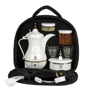 Deem Traveler Dalla Electric Saudi Coffee Maker 400ml With All coffee preparation tools Deem Traveler Dalla Electric Saudi Coffee Maker 400ml With All coffee preparation tools