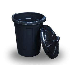 Waste Basket Round 60 Liter with Cover