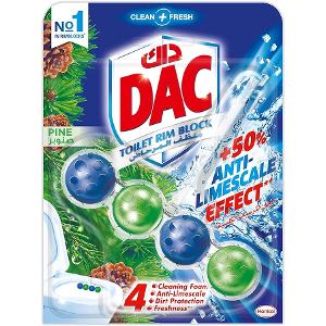 DAC Toilet Cleaner Rim Block Power Balls 50g