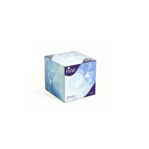 Fine Facial Tissue Cube Pack of 75 sheet 2 Ply Fine Facial Tissue Cube Pack of 75 sheet 2 Ply