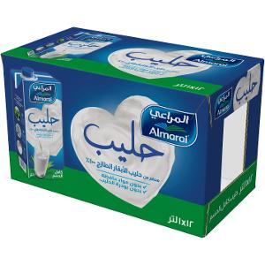 Almarai Milk 1 Liter (12 Bottles/Pack) - Full Fat Almarai Milk 1 Liter (12 Bottles/Pack) - Full Fat