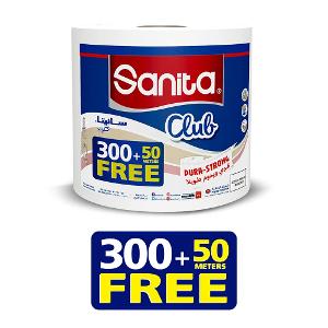 Sanita Towel 6 Maxi Rolls (300+50 Meters)