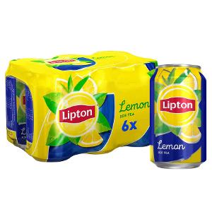 Lipton Ice Tea, Lemon 315ml 6/Can