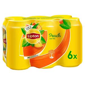 Lipton Ice Tea, Peach 315ml 6/Can