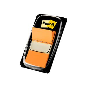 3M tape flags w/dispenser orange 3M tape flags w/dispenser orange