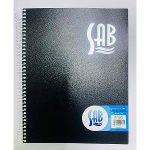 SAB Spiral Notebook 70g 200 Sheets 5 Subjects Size 267x203mm