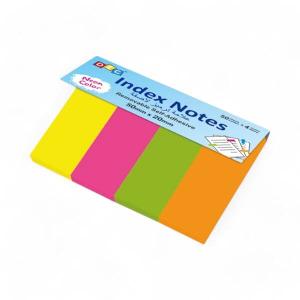 DEC Sticky Notes 50*20mm Assorted Color 4x50 Sheets DEC Sticky Notes 50*20mm Assorted Color 4x50 Sheets