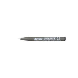 Artline drawing pens black 0.1mm