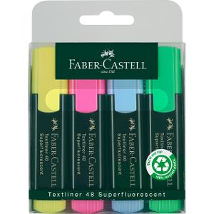 Faber Castell highlighter wallet of 4 Faber Castell highlighter wallet of 4