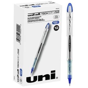 Uni-Ball Vision Elite 0.8mm, Blue Uni-Ball Vision Elite 0.8mm, Blue