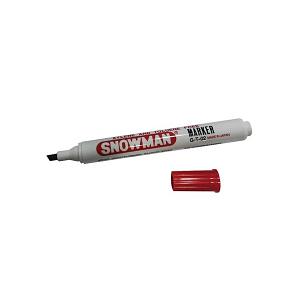Snowman Marker Red, Round Tip Snowman Marker Red, Round Tip