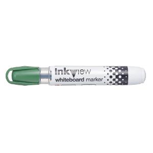 Uni-Ball Inkview Whiteboard Marker Chisel Tip Green Pack Of 12 Uni-Ball Inkview Whiteboard Marker Chisel Tip Green Pack Of 12