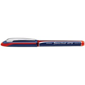 Zebra Sonicball Liquid Ink Roller Pen 0.5mm Arrow Tip Red Zebra Sonicball Liquid Ink Roller Pen 0.5mm Arrow Tip Red