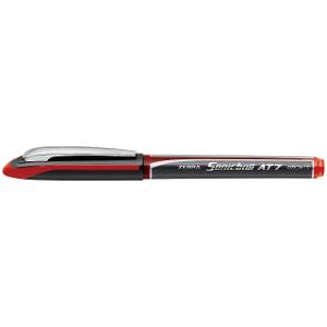 Zebra Sonicball Liquid Ink Roller Pen 0.7mm Arrow Tip Red