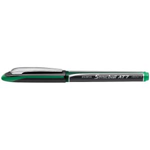 Zebra Sonicball Liquid Ink Roller Pen 0.7mm Arrow Tip Green