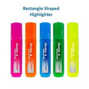 Double A, Highlighter Bright Blue Chisel Tip Double A, Highlighter Bright Blue Chisel Tip