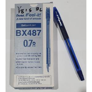 Pentel Ballpoint Pen Feel It Fine 0.7mm Blue