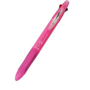 Pilot Mult Function Pen 4+1 Light 0.7mm Ballpoint Pen 0.5mm Mechanical Pencil Pink
