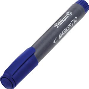 Pelikan Permanent Marker 710 Chisel Tip-Blue-pack/12 Pelikan Permanent Marker 710 Chisel Tip-Blue-pack/12